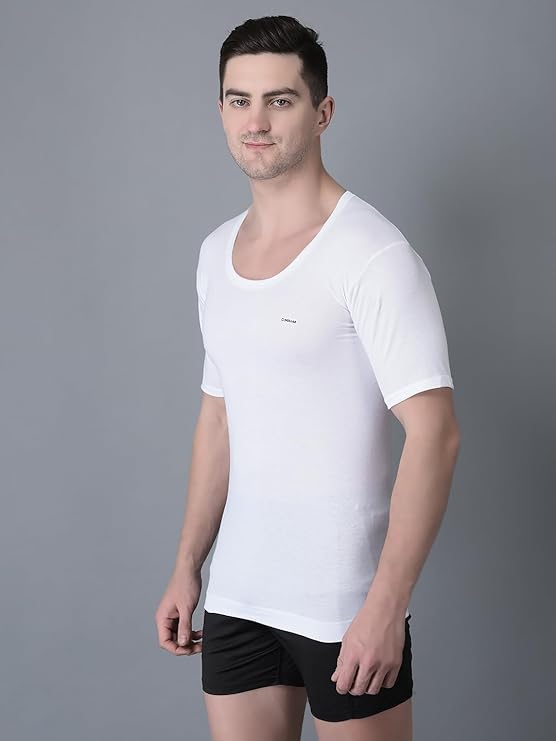 Dollar Bigboss Men's Solid Vest (All Sizes from 80 cm to 100 cm)