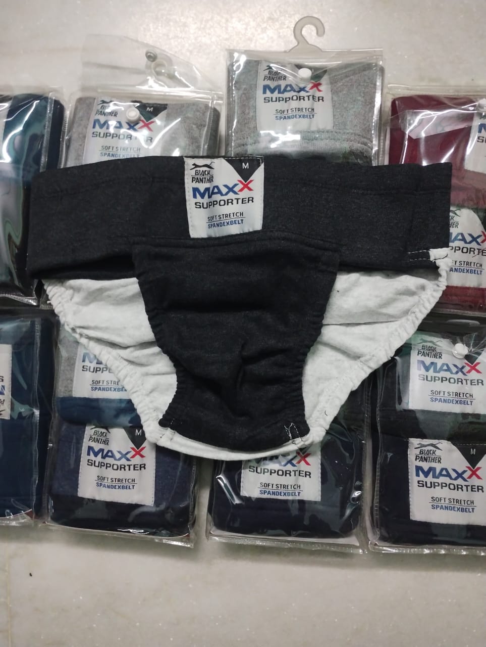 Black Panther Unisex Cotton Supporter (Pack of 1) Size M , L, XL, XXL