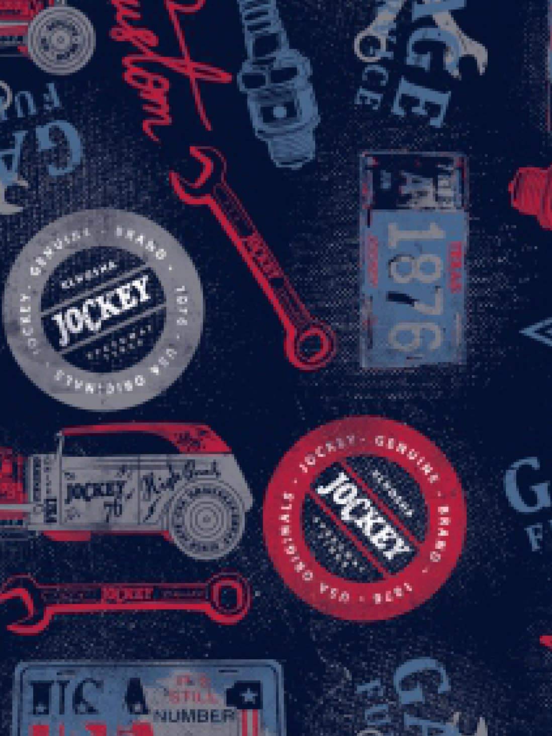 Jockey US63 Men's Super Combed Cotton Elastane Stretch Printed Trunk with Ultrasoft Waistband (Pack of 1 Prints May Vary)