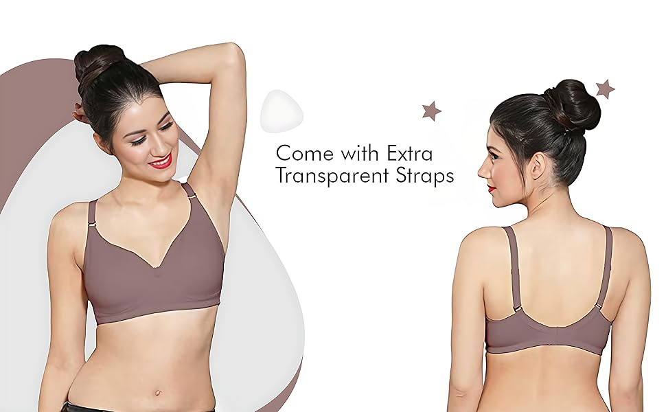 Ingrid  Women Cotton Non-Padded Non-Wired T-shirt Bra  Size 85cm