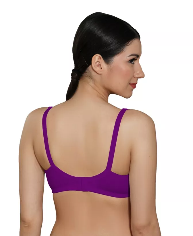 Ingrid  Women Cotton Non-Padded Non-Wired T-shirt Bra  Size 85cm