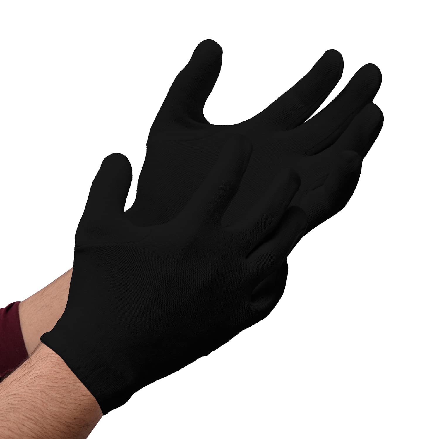 Cotton Summer Gloves | Protection Cotton Gloves for Sun Burns | Dust | Pollution | Gloves For Women and Men | Pack of 1 Pair | Black