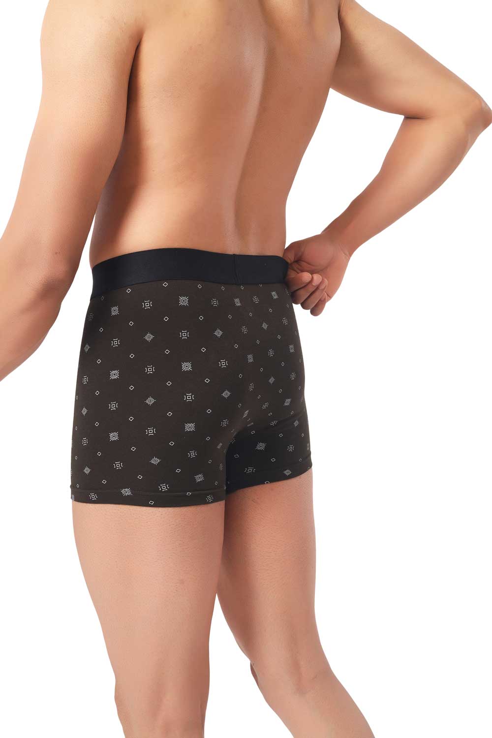 James & Harper Men's Printed Samrat Trunk Size 85 cm Pack of 3